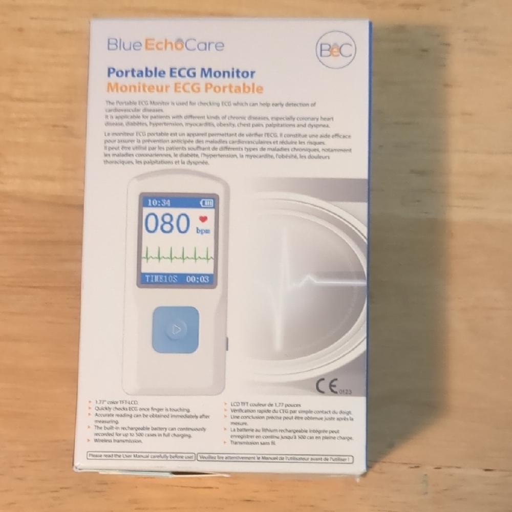 Blue Echo Care Portable ECG Monitor